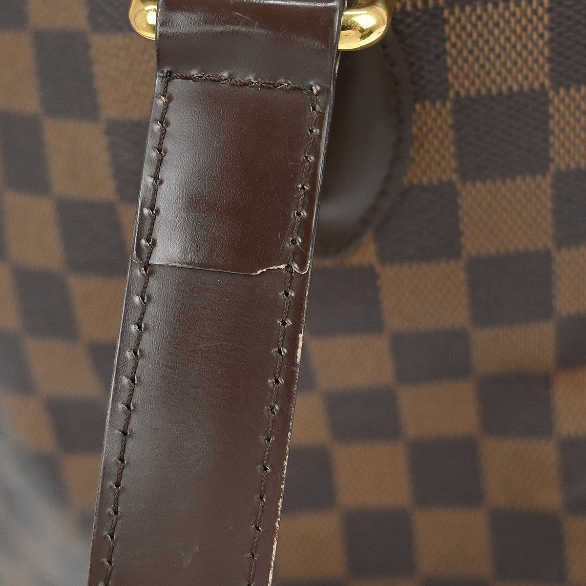 Louis Vuitton Hampstead Handbag Damier Brown Canvas Tote Bag Bag (Pre-Owned)