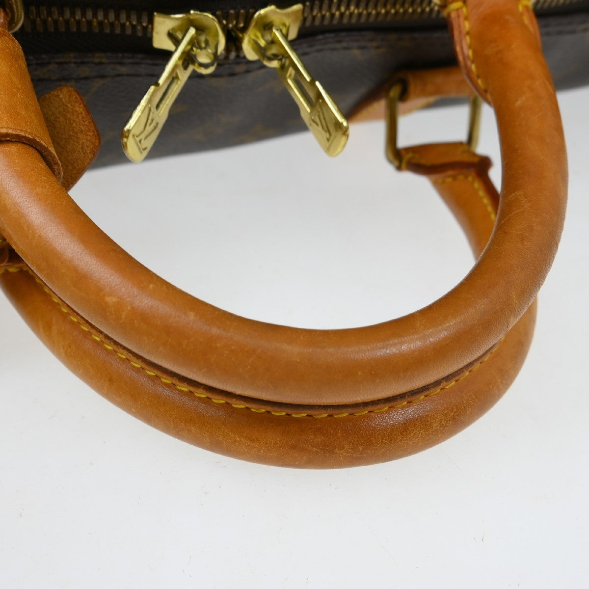 Louis Vuitton Keepall Bag Monogram Canvas Brown Canvas Travel Bag Bag (Pre-Owned)