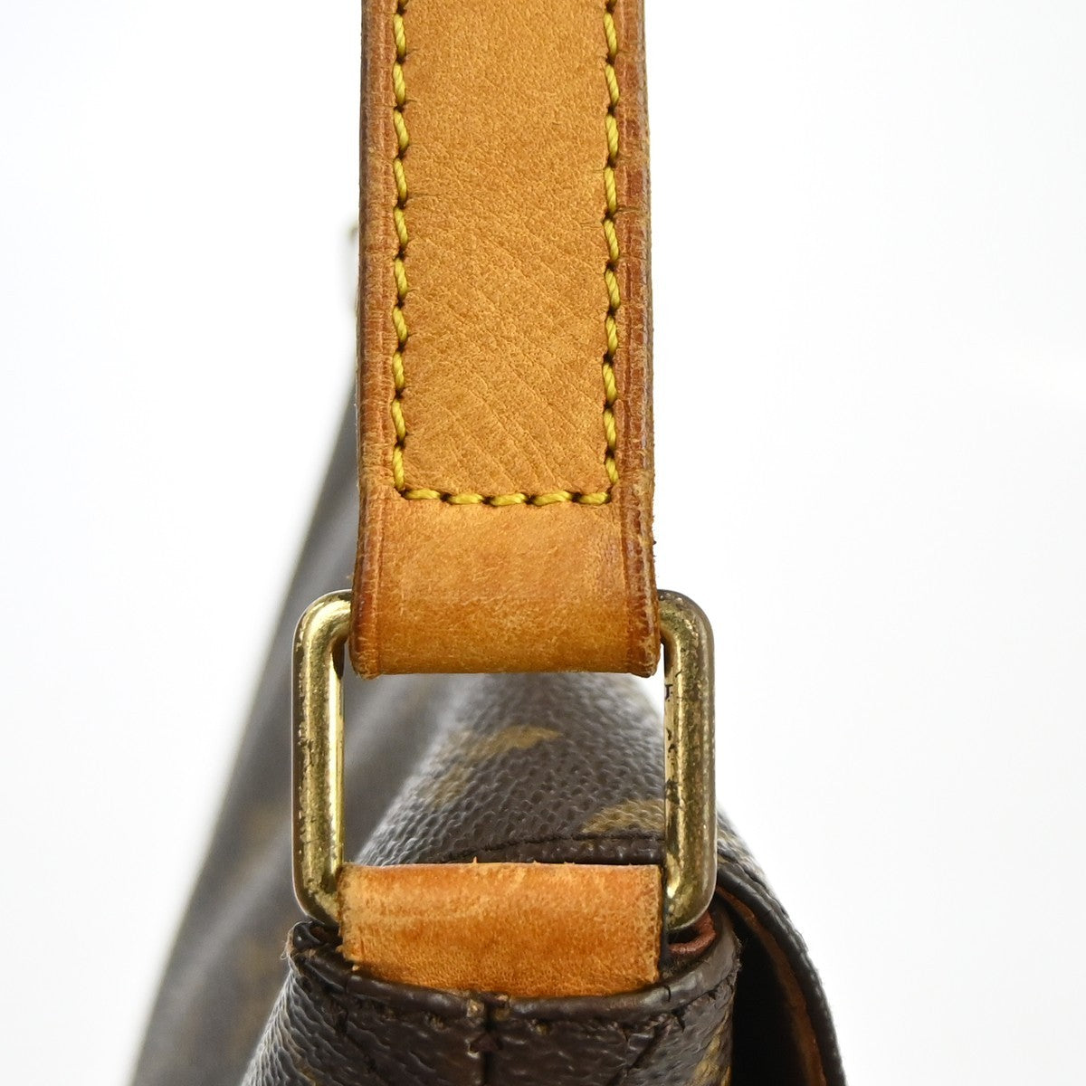 Louis Vuitton Musette Salsa Handbag Monogram Canvas Brown Canvas Shoulder Bag Bag (Pre-Owned)