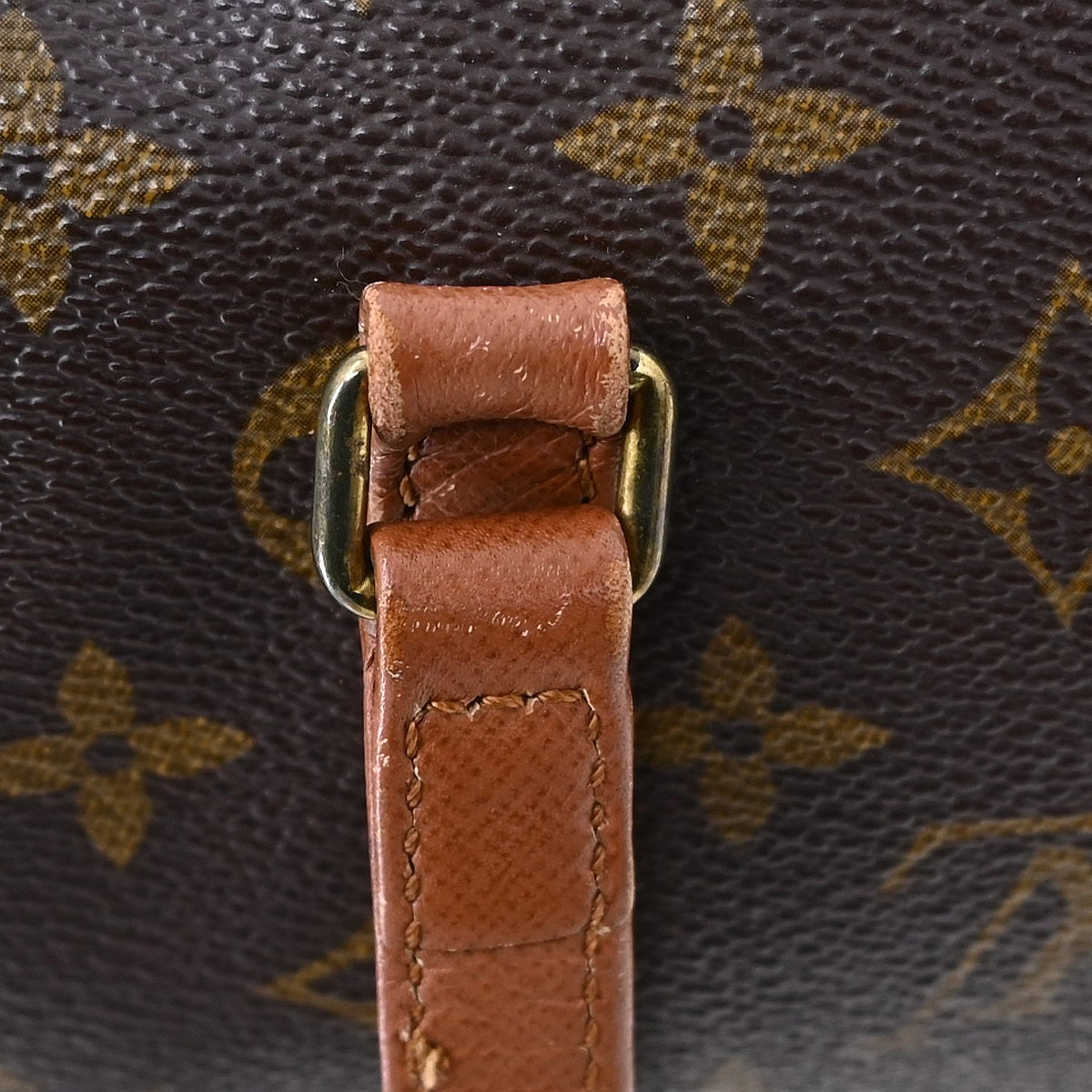 Louis Vuitton Papillon Handbag Monogram Canvas Brown Canvas Handbag (Pre-Owned)