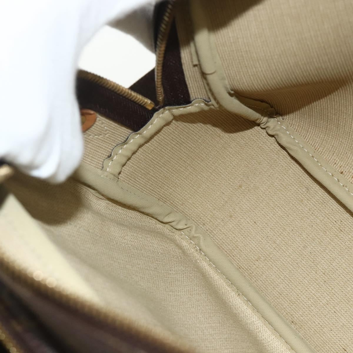 Louis Vuitton Reporter Bag Monogram Canvas Brown Canvas Shoulder Bag Bag (Pre-Owned)