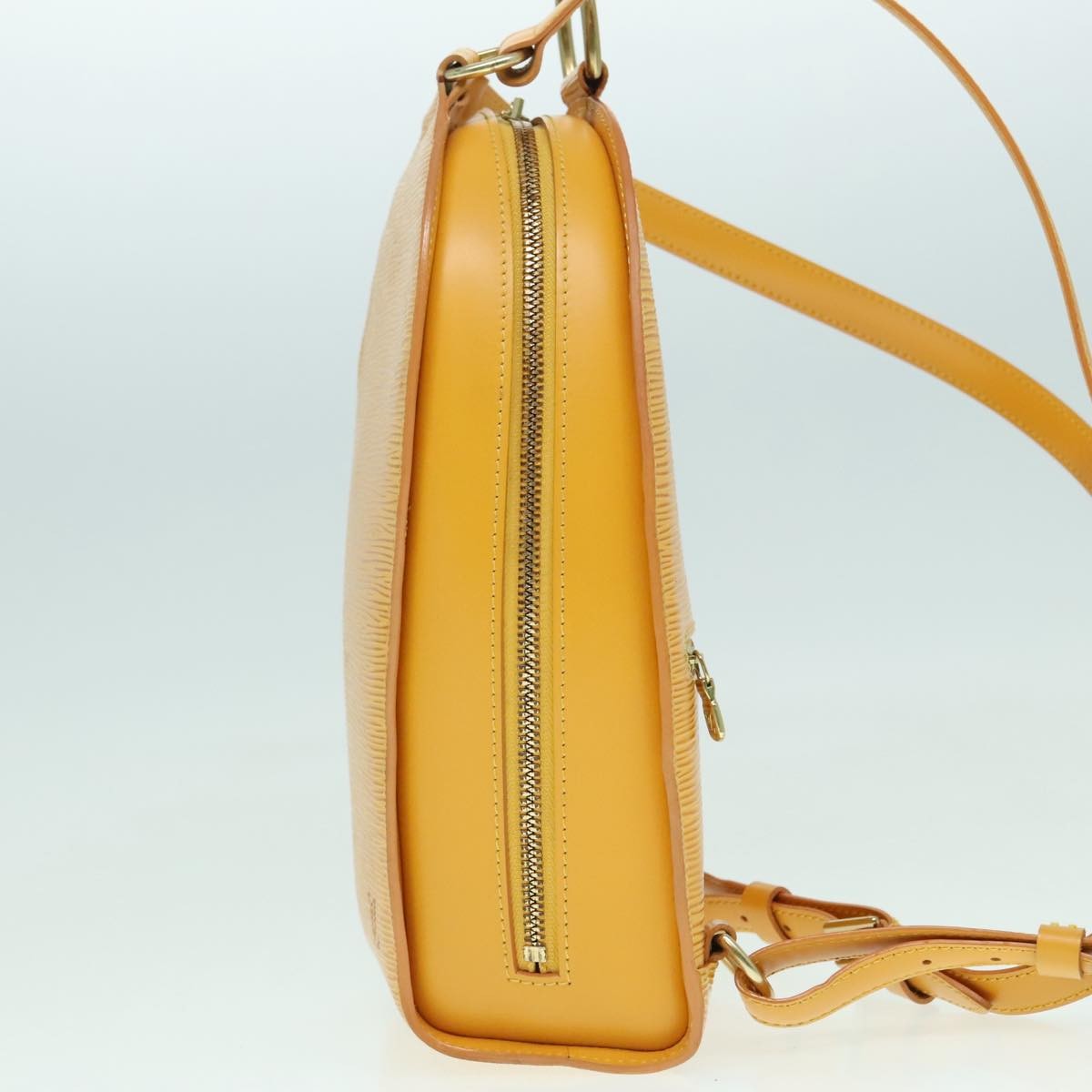 Louis Vuitton Mabillon Backpack Epi Leather Yellow Leather Backpack Bag (Pre-Owned)
