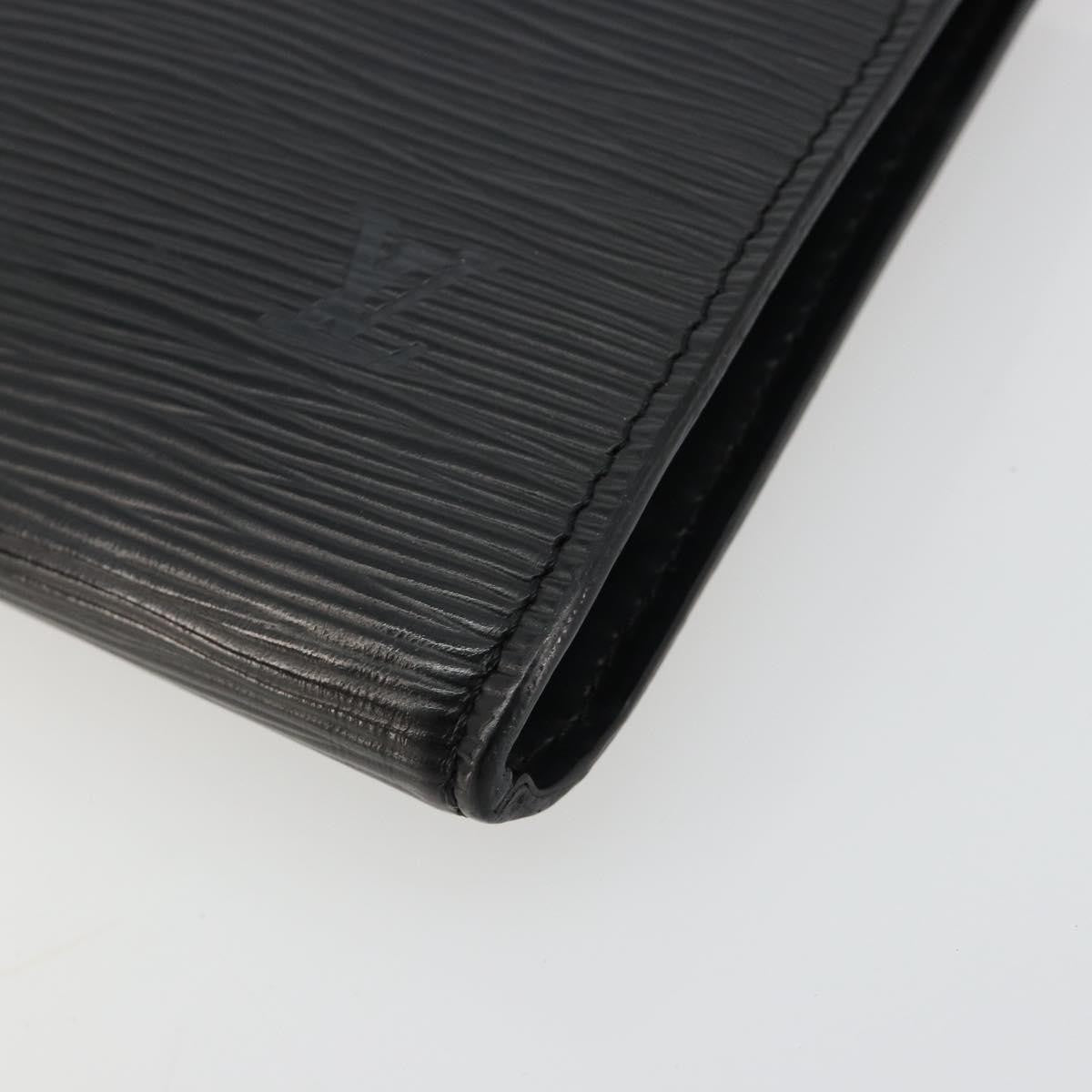 Louis Vuitton Pochette Accessoires Epi Leather Black Leather Clutche & Pouche Bag (Pre-Owned)