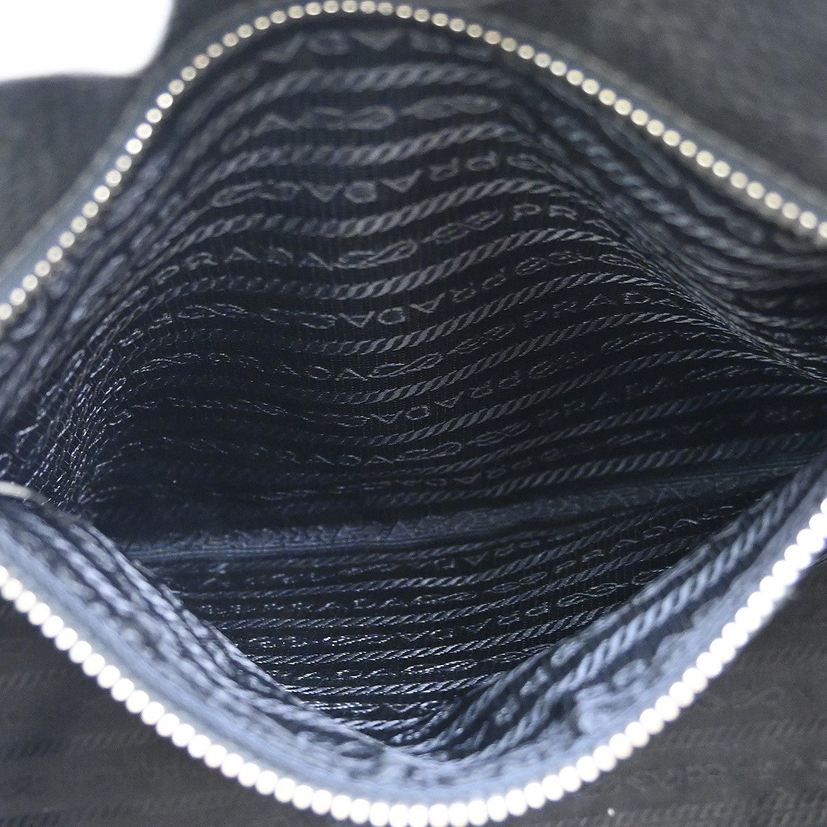 Prada Vintage Handbag Leather Black Leather Handbag (Pre-Owned)
