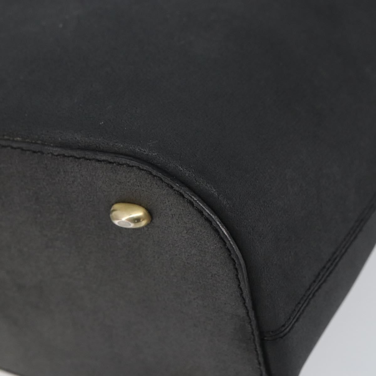 Celine Handbag Leather Black Leather Handbag (Pre-Owned)