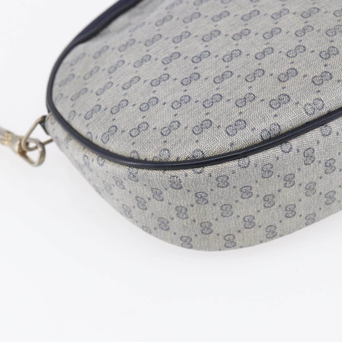Gucci Micro Gg Supreme Shoulder Bag Gg Canvas Navy Canvas Shoulder Bag Bag (Pre-Owned)