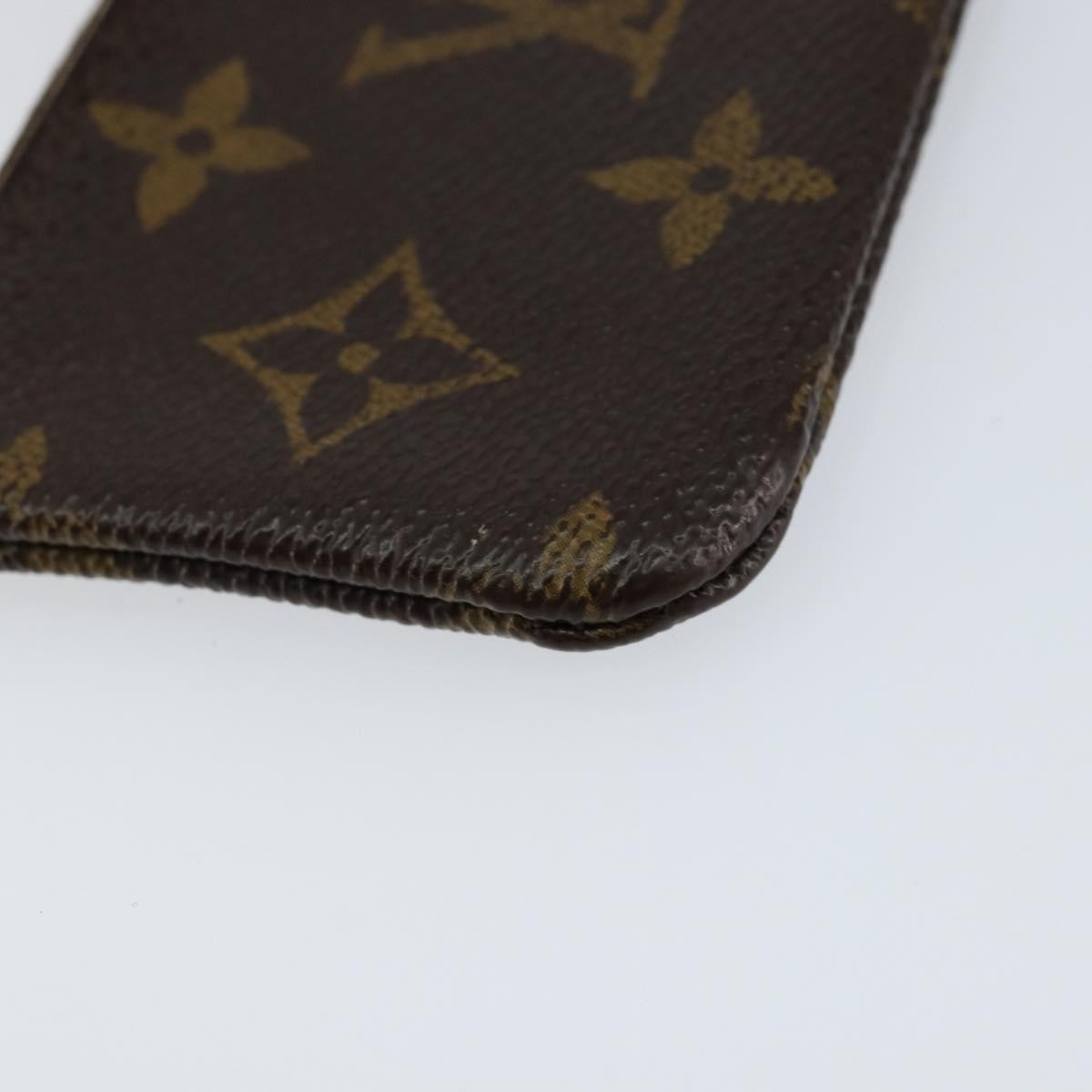 Louis Vuitton Pochette Clés Monogram Canvas Brown Canvas Wallets Accessory (Pre-Owned)