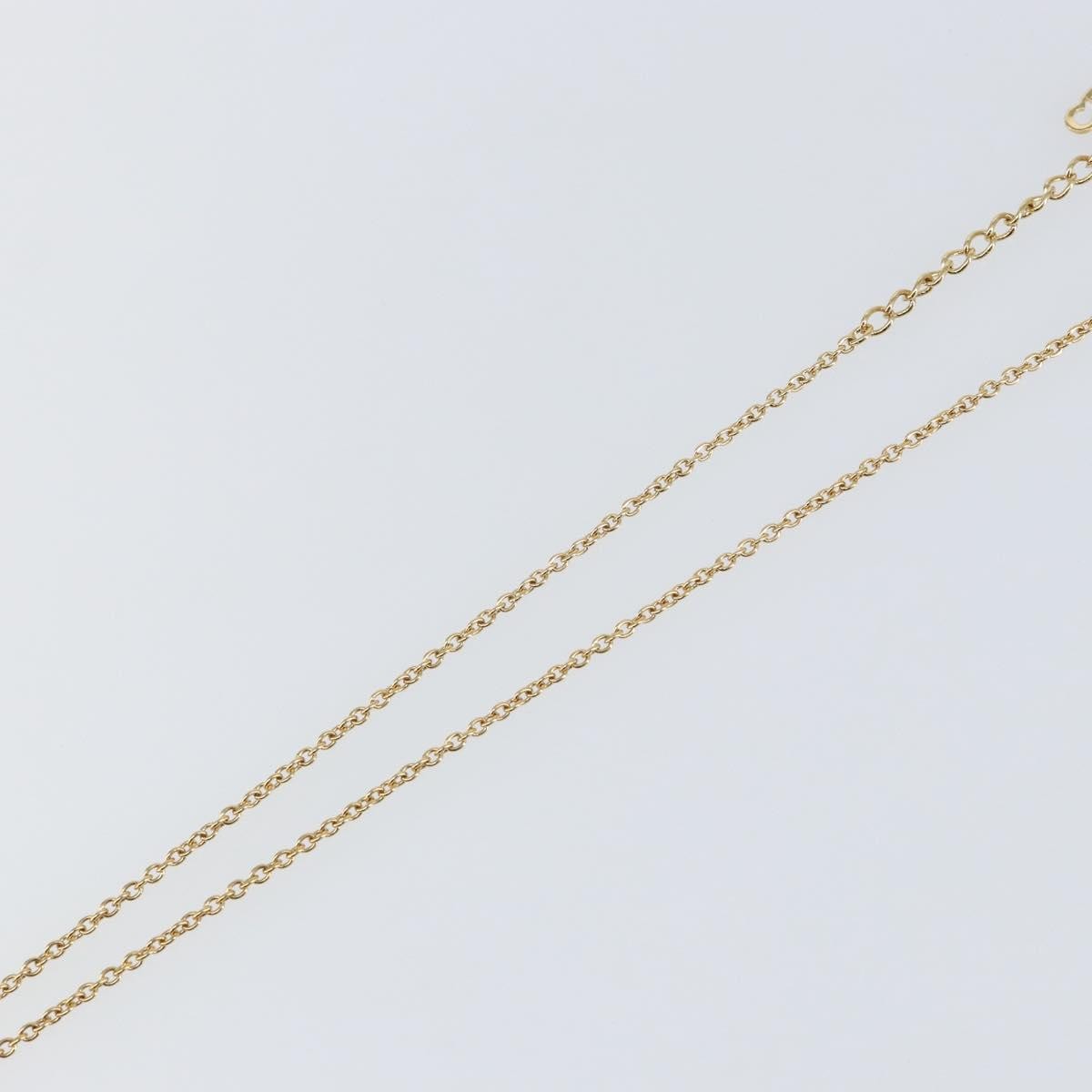 Christian Dior Cd Pendant Necklace Metal Gold Metal Jewelry (Pre-Owned)