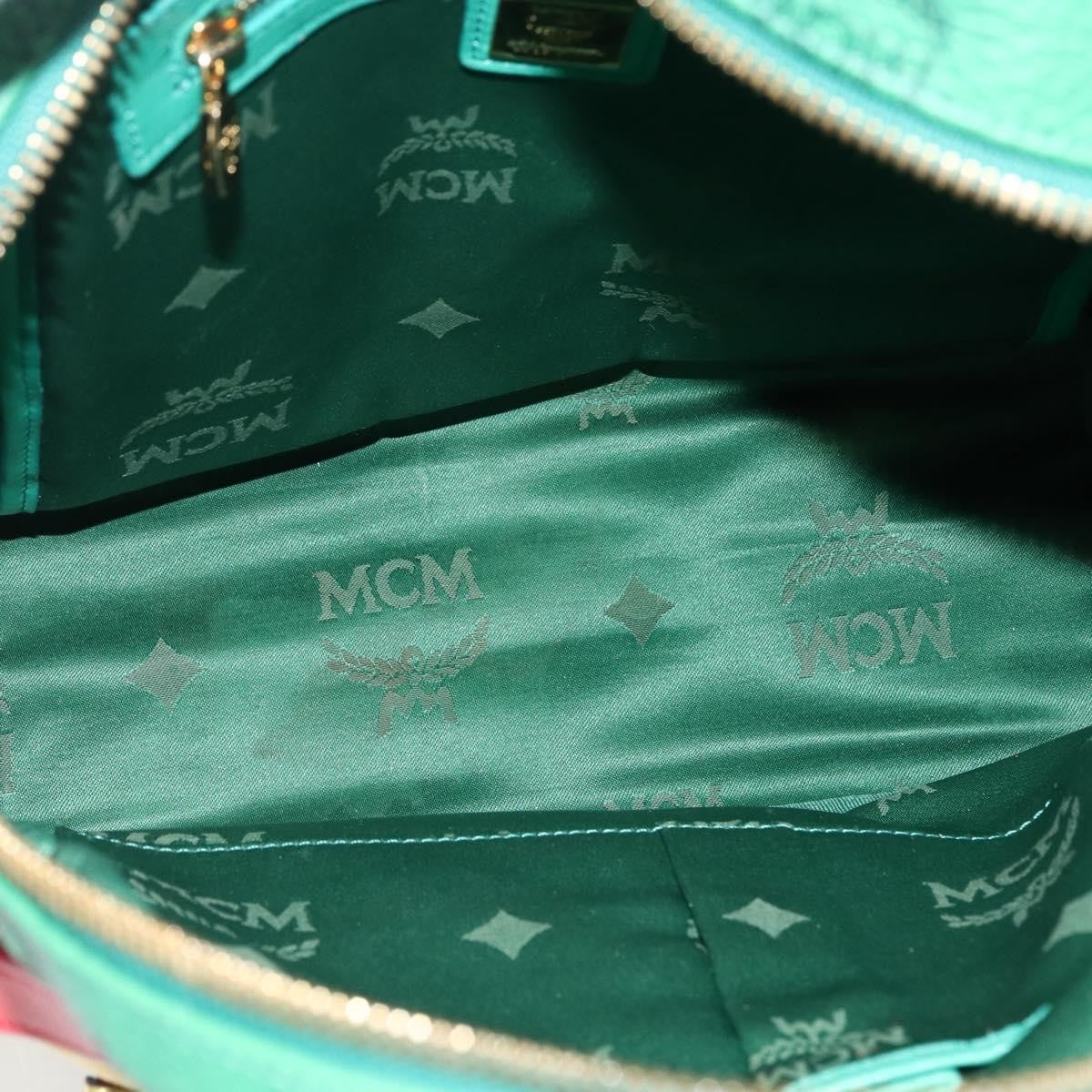 MCM Vintage Vicetos Backpack Pvc Leather Multicolour Pvc Backpack Bag (Pre-Owned)