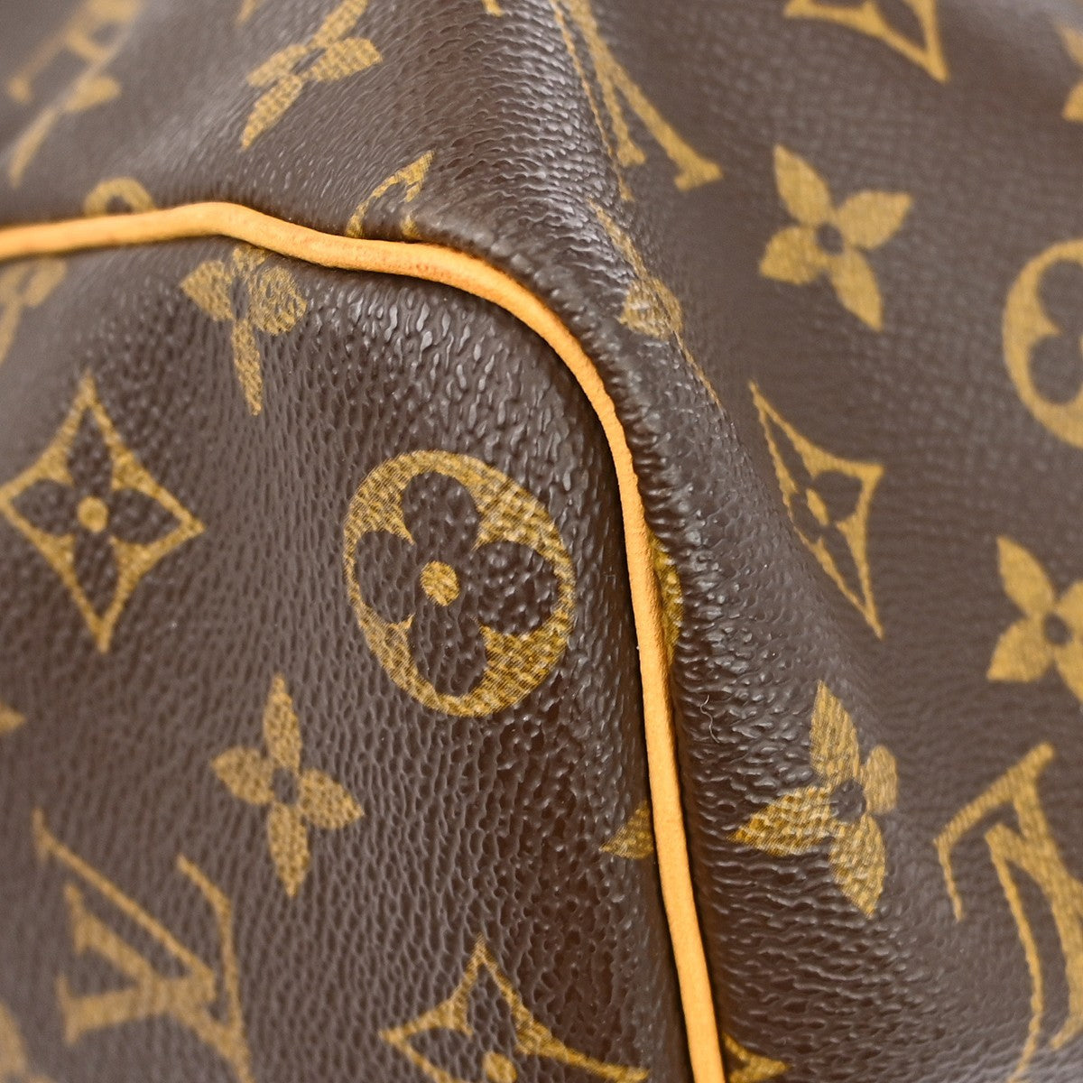 Louis Vuitton Keepall Bag Monogram Canvas Brown Canvas Travel Bag Bag (Pre-Owned)