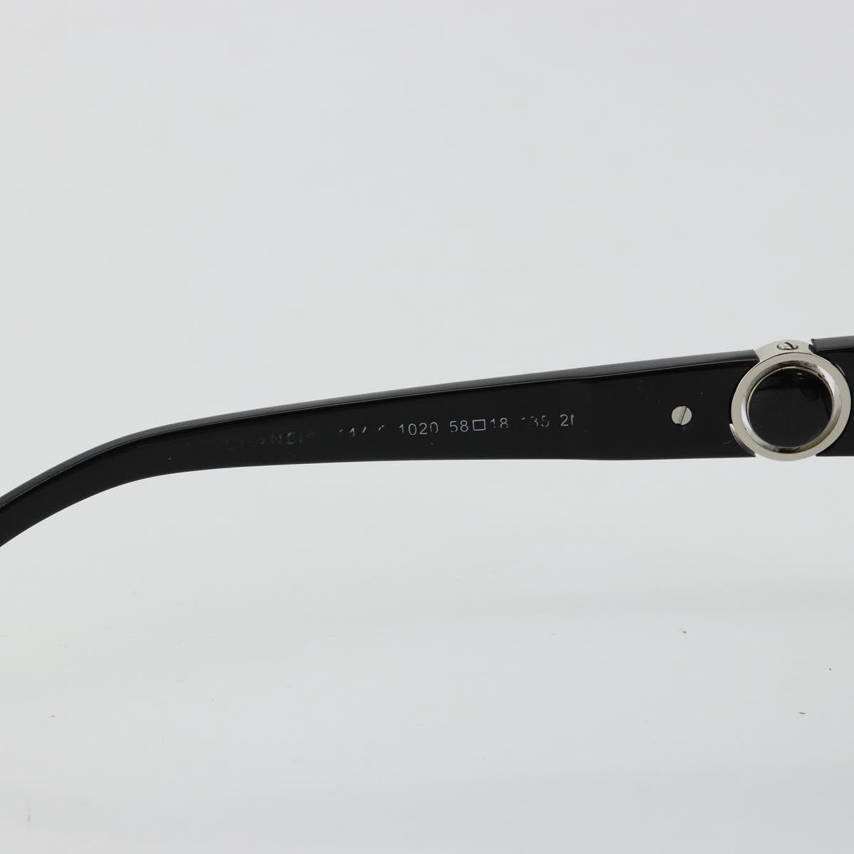 Chanel Logo Cc Sunglasses Plastic Black Plastic Sunglasse Accessory (Pre-Owned)