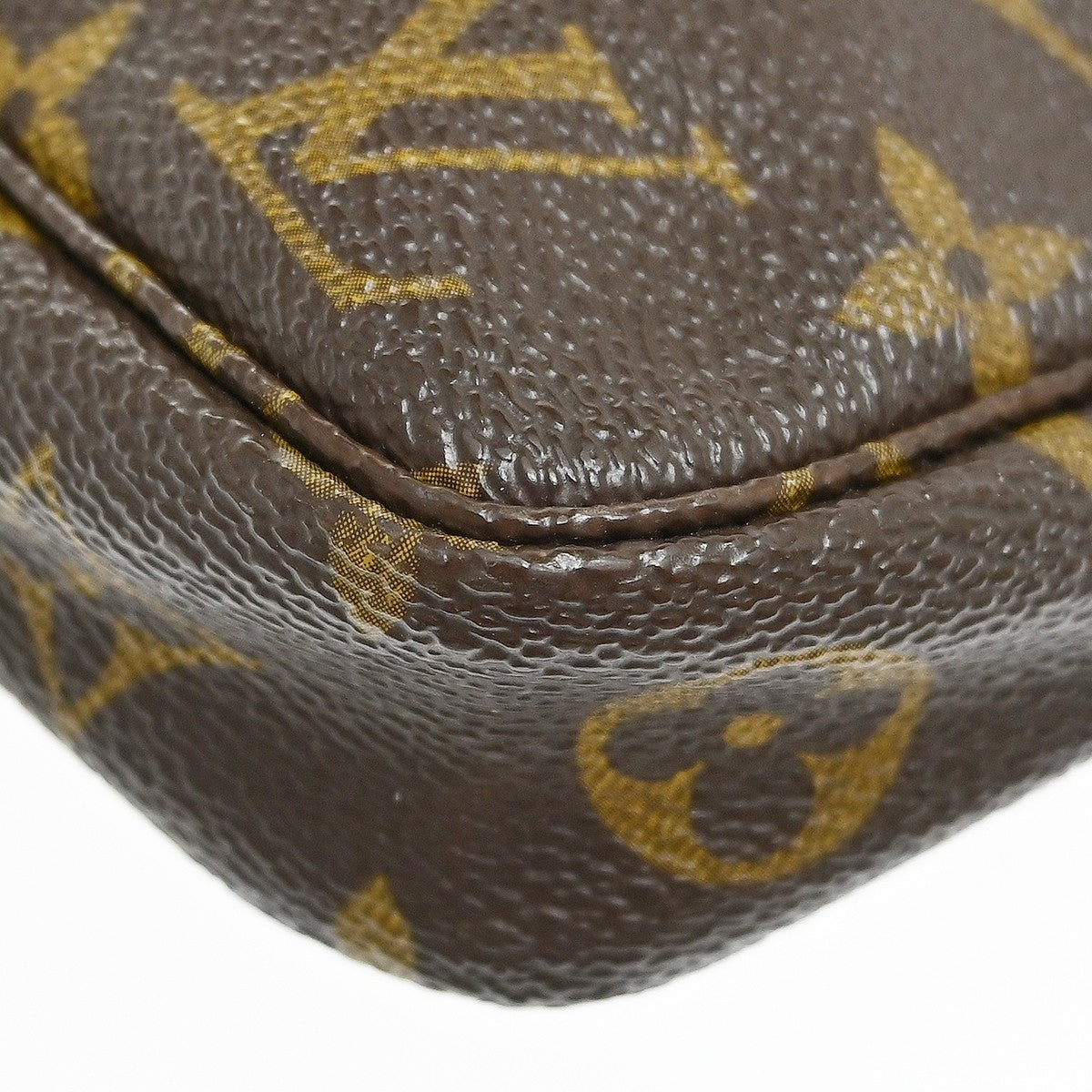 Louis Vuitton Pochette Accessoires Nm Monogram Canvas Brown Canvas Clutche & Pouche Bag (Pre-Owned)