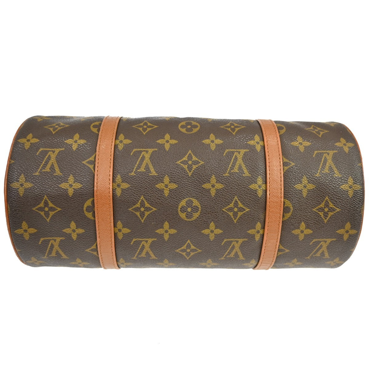 Louis Vuitton Papillon Handbag Monogram Canvas Brown Canvas Handbag (Pre-Owned)
