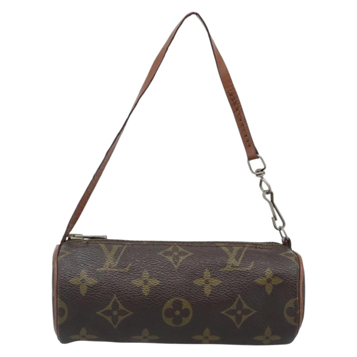 Louis Vuitton Papillon Pochette Monogram Canvas Brown Canvas Clutche & Pouche Bag (Pre-Owned)