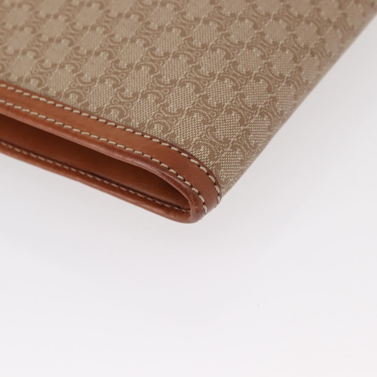 Celine Macadam Pochette Clutch Beige Pvc Clutche & Pouche Bag (Pre-Owned)