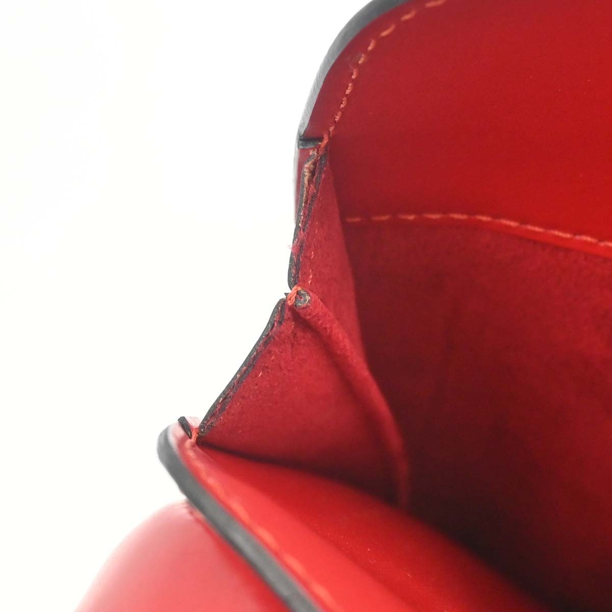 Louis Vuitton Pont Neuf Handbag Epi Leather Red Leather Handbag (Pre-Owned)