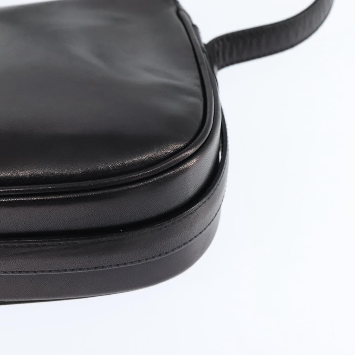 Celine Vintage Triomphe Shoulder Bag Leather Brown Leather Shoulder Bag Bag (Pre-Owned)