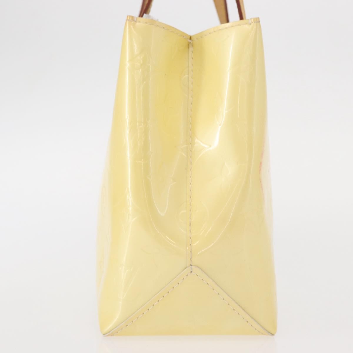 Louis Vuitton Reade Handbag Monogram Vernis Beige Patent_Leather Tote Bag Bag (Pre-Owned)