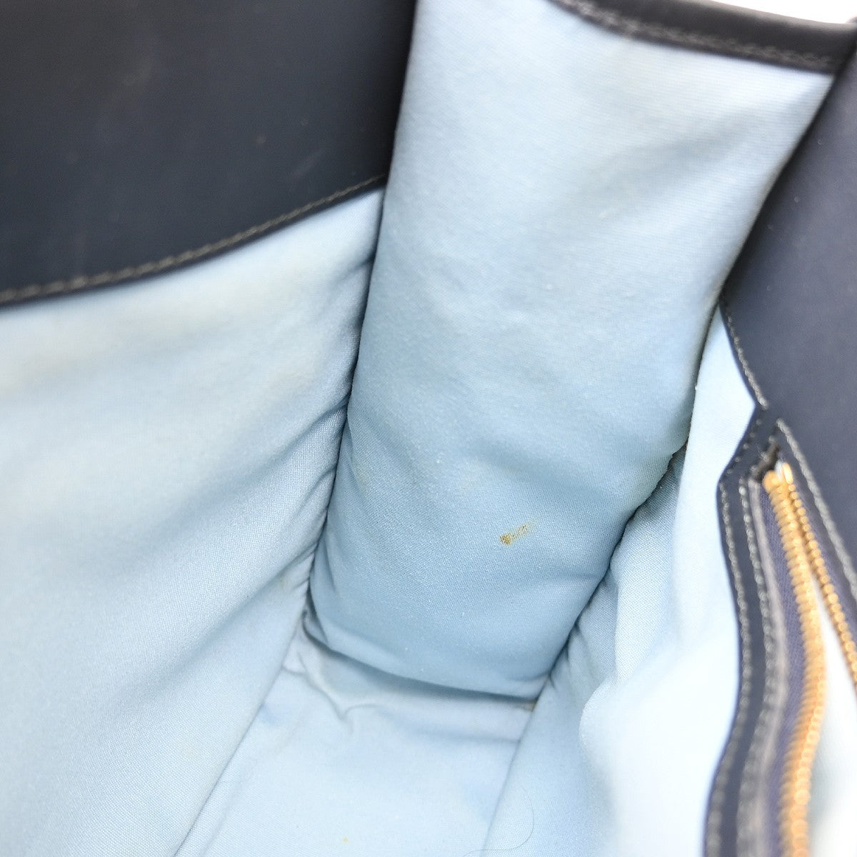 Louis Vuitton Kathleen Tote Mini Lin Blue Canvas Handbag (Pre-Owned)