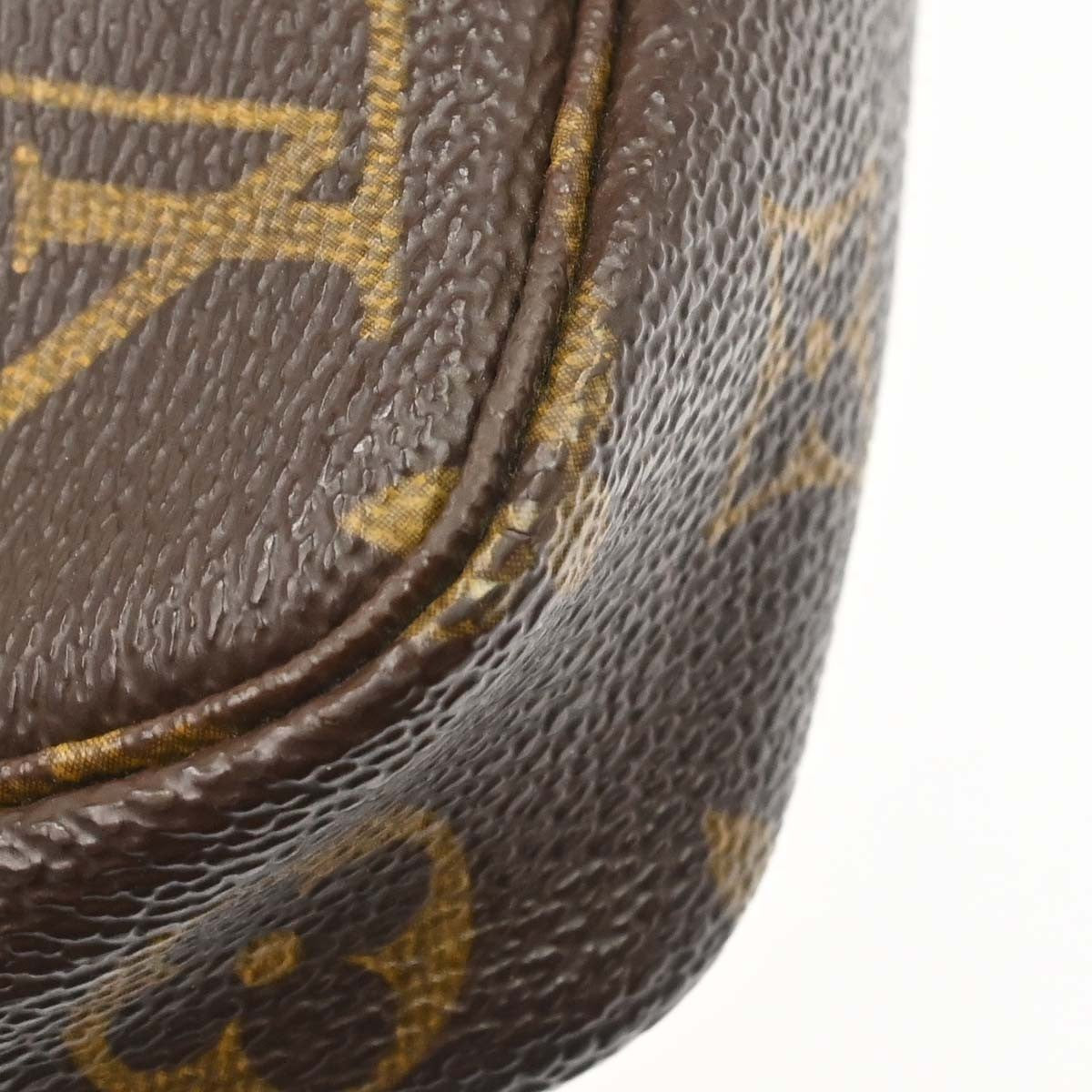 Louis Vuitton Pochette Accessoires Nm Monogram Canvas Brown Canvas Clutche & Pouche Bag (Pre-Owned)