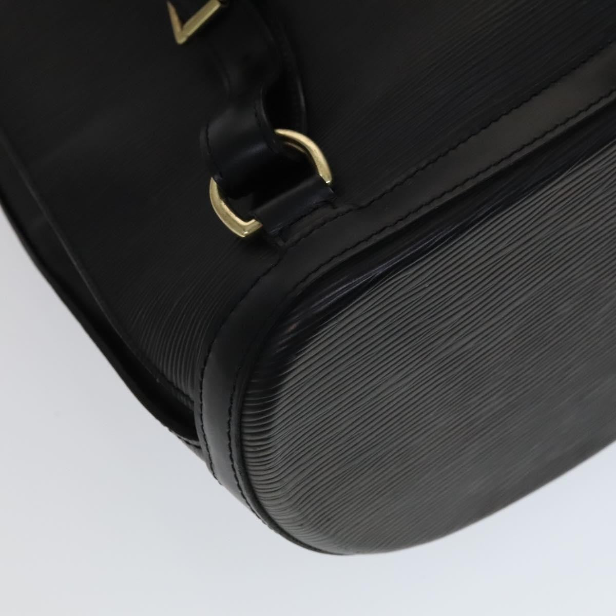 Louis Vuitton Gobelins Backpack Epi Leather Black Leather Backpack Bag (Pre-Owned)