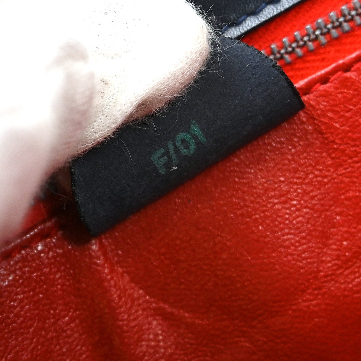 Celine Triomphe Shoulder Bag Leather Navy Leather Shoulder Bag Bag (Pre-Owned)