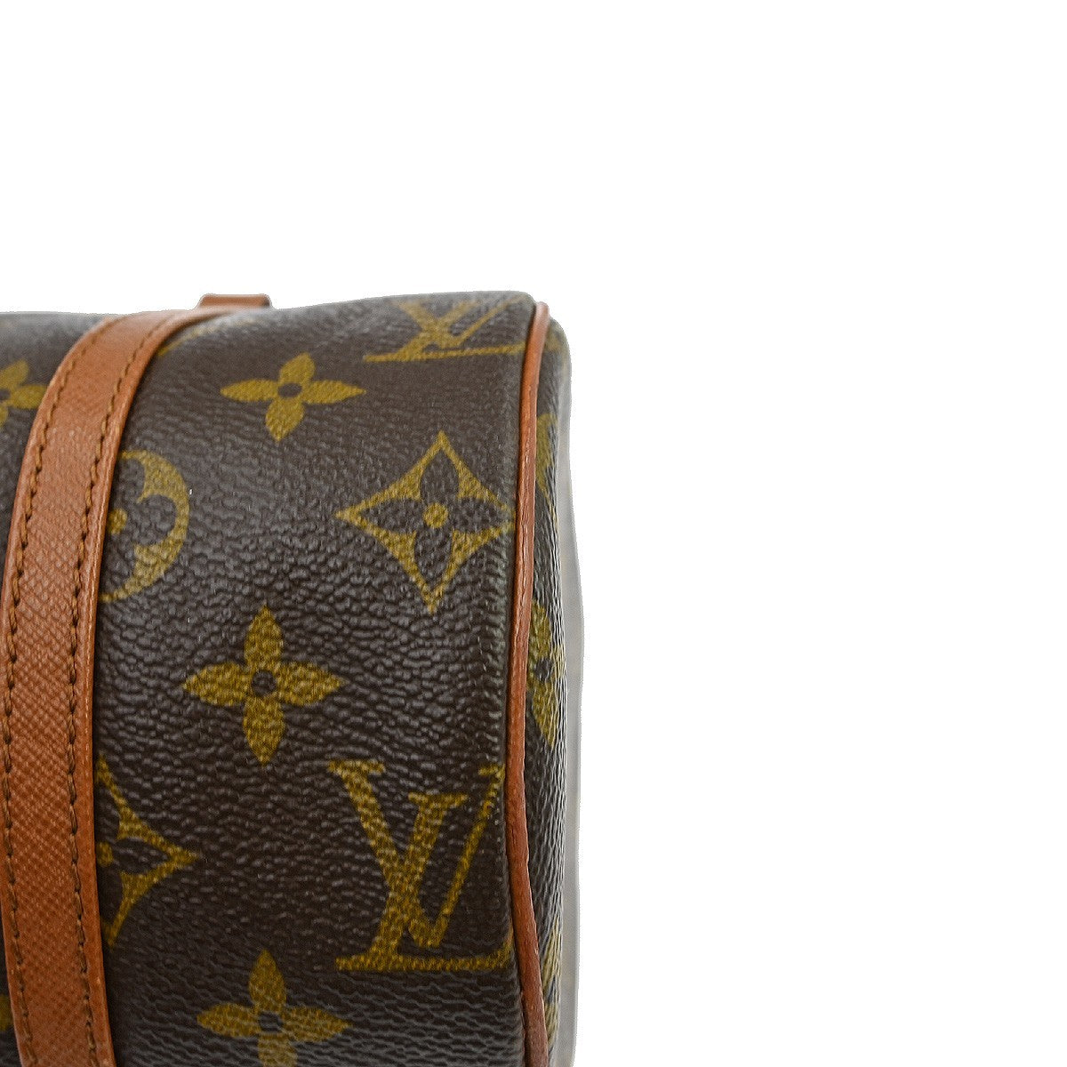 Louis Vuitton Papillon Handbag Monogram Canvas Brown Canvas Handbag (Pre-Owned)