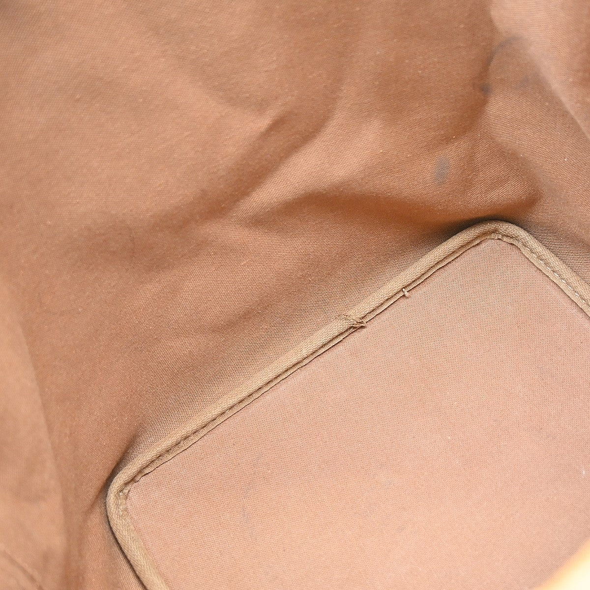 Louis Vuitton Petit Noe Handbag Monogram Canvas Brown Canvas Shoulder Bag Bag (Pre-Owned)