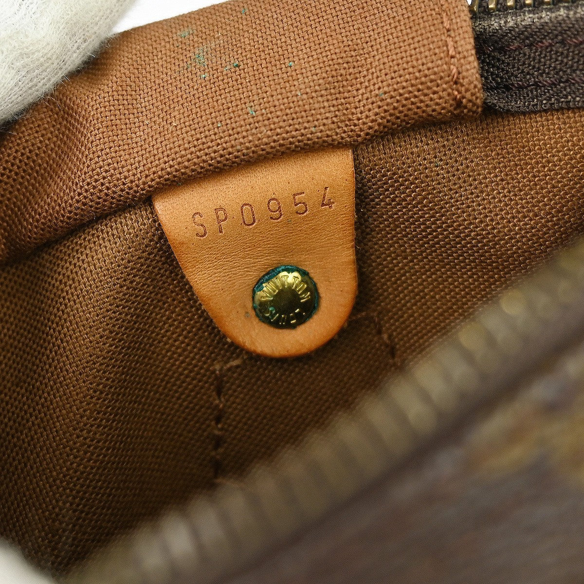 Louis Vuitton Speedy Handbag Monogram Canvas Brown Canvas Handbag (Pre-Owned)