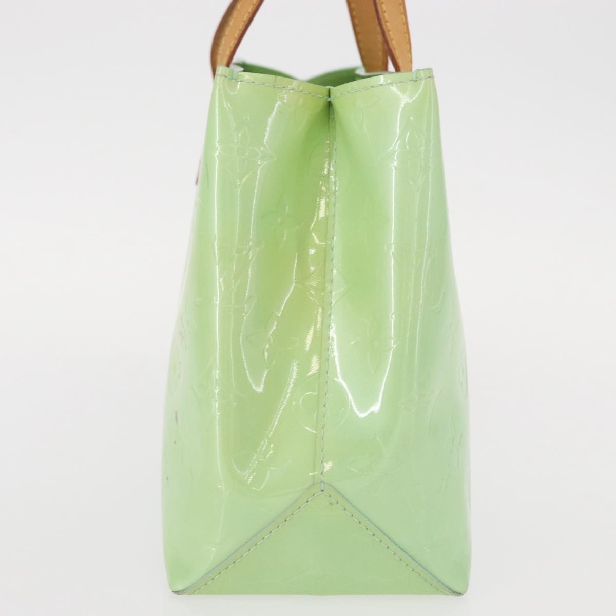 Louis Vuitton Reade Handbag Monogram Vernis Green Patent_Leather Tote Bag Bag (Pre-Owned)