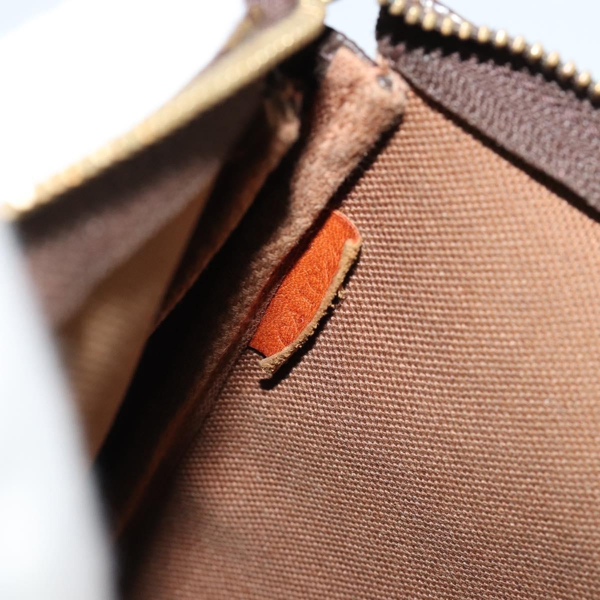 Louis Vuitton Pochette Accessoires Nm Monogram Canvas Brown Canvas Clutche & Pouche Bag (Pre-Owned)