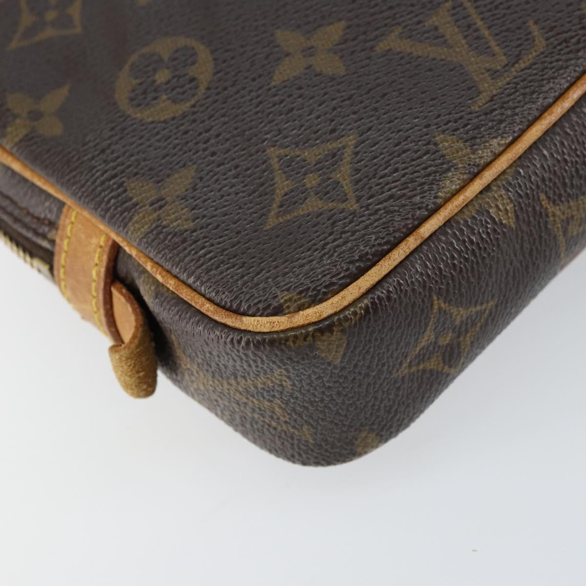 Louis Vuitton Pochette Marly Bandouliere Bag Monogram Canvas Brown Canvas Clutche & Pouche Bag (Pre-Owned)