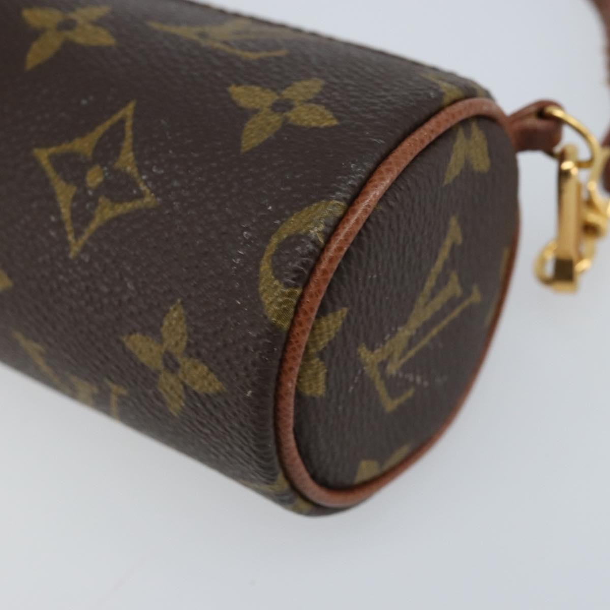 Louis Vuitton Papillon Pochette Monogram Canvas Brown Canvas Clutche & Pouche Bag (Pre-Owned)