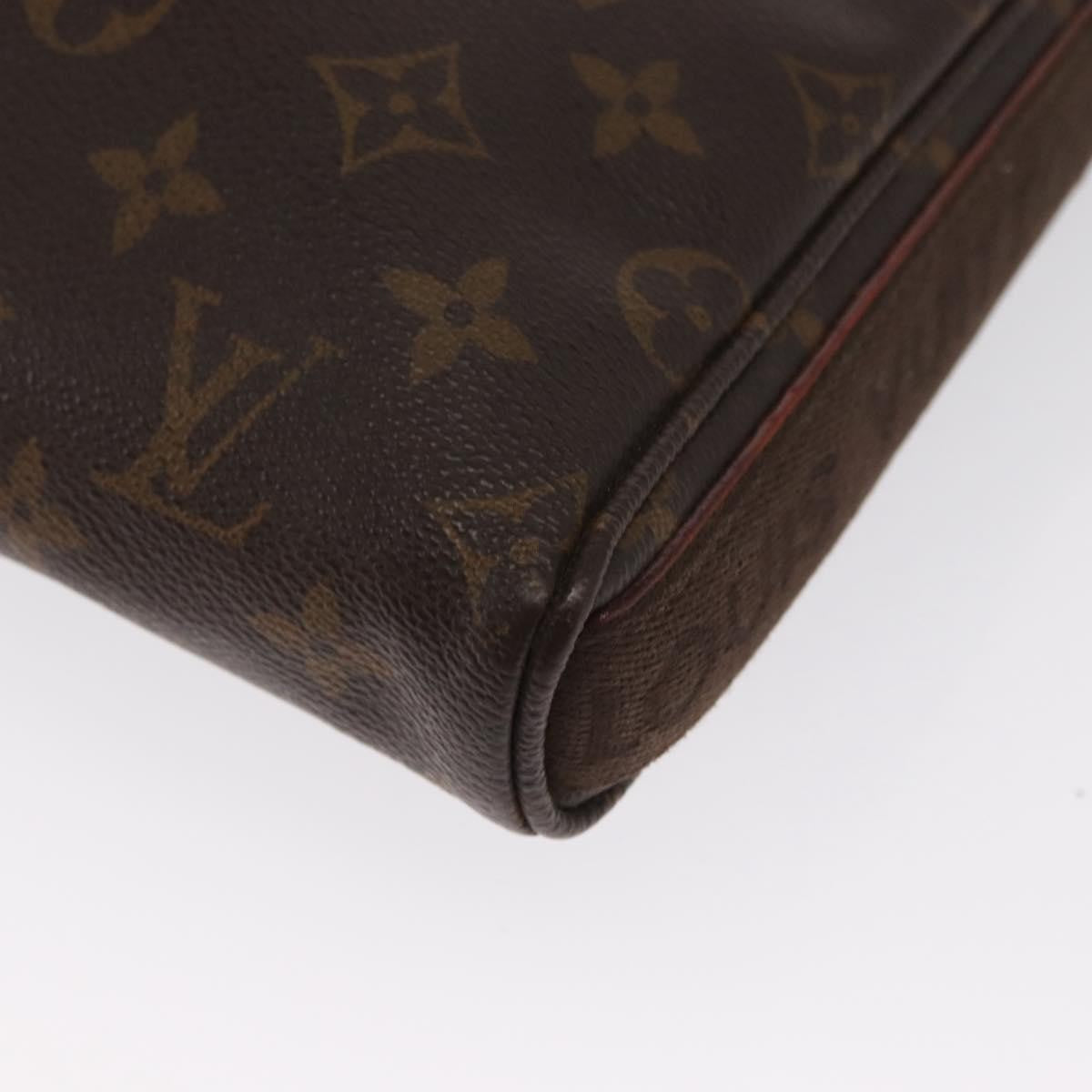 Louis Vuitton Trotteur Beaubourg Handbag Monogram Canvas Brown Canvas Shoulder Bag Bag (Pre-Owned)
