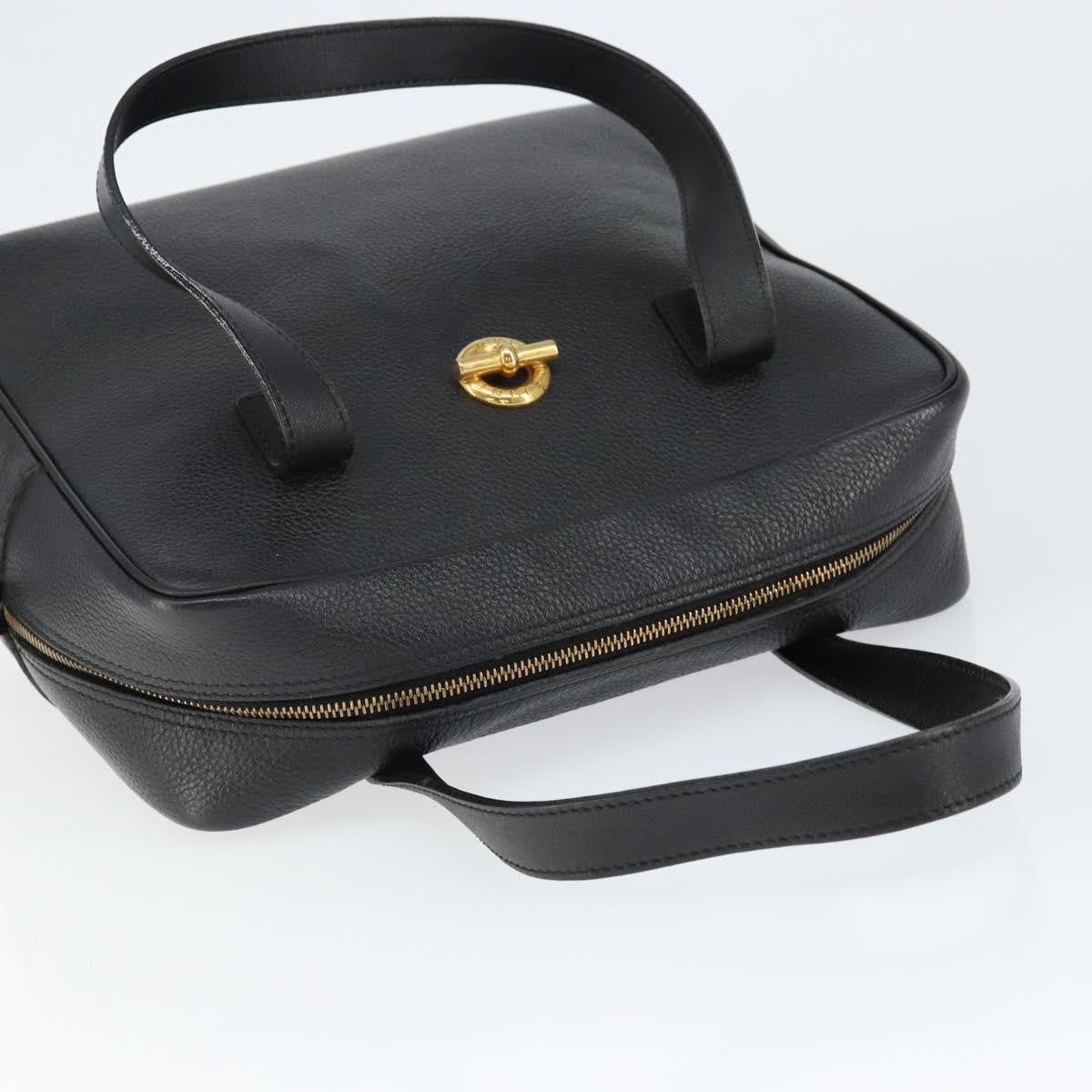 Celine Handbag Leather Black Leather Handbag (Pre-Owned)