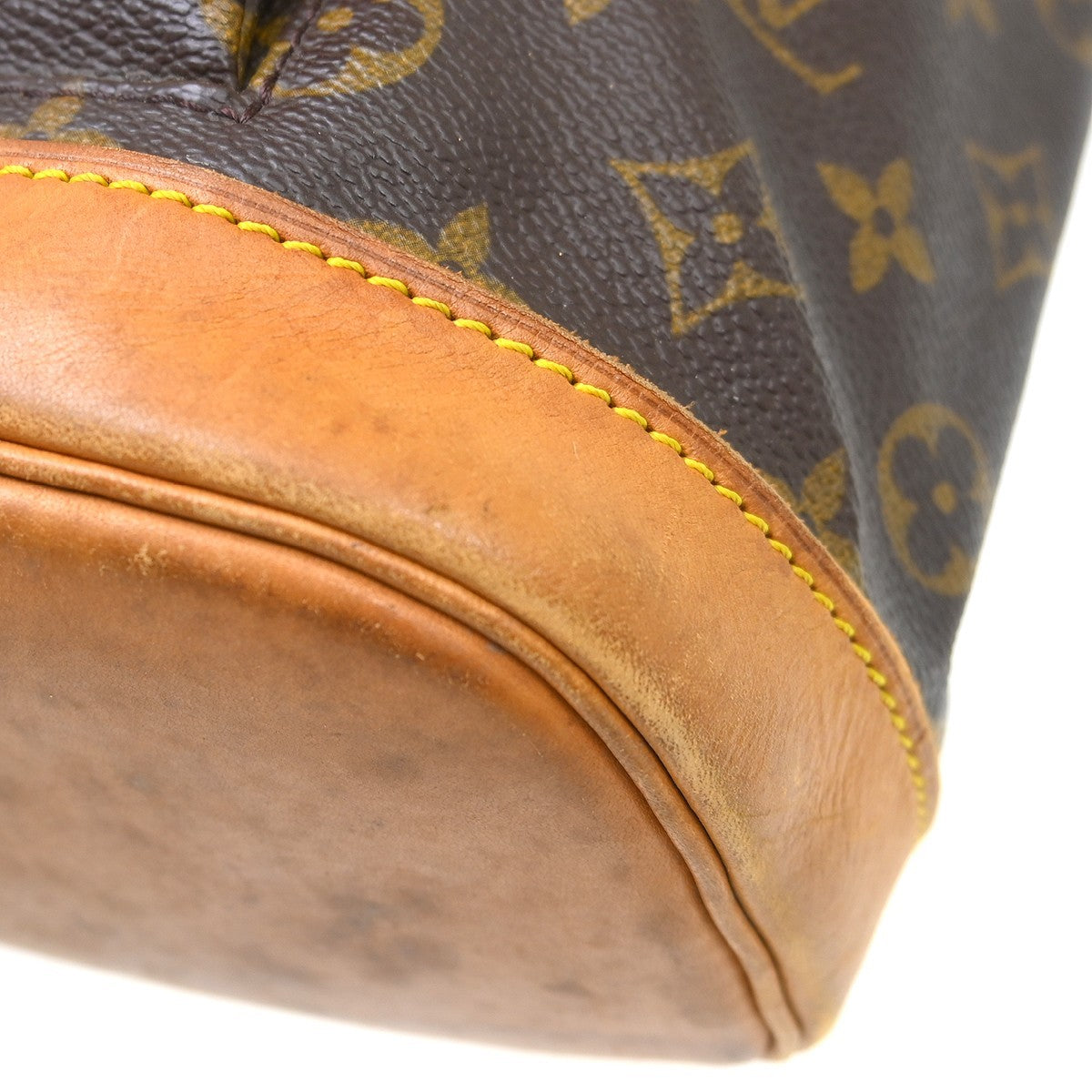 Louis Vuitton Vintage Montsouris Backpack Monogram Canvas Brown Canvas Backpack Bag (Pre-Owned)