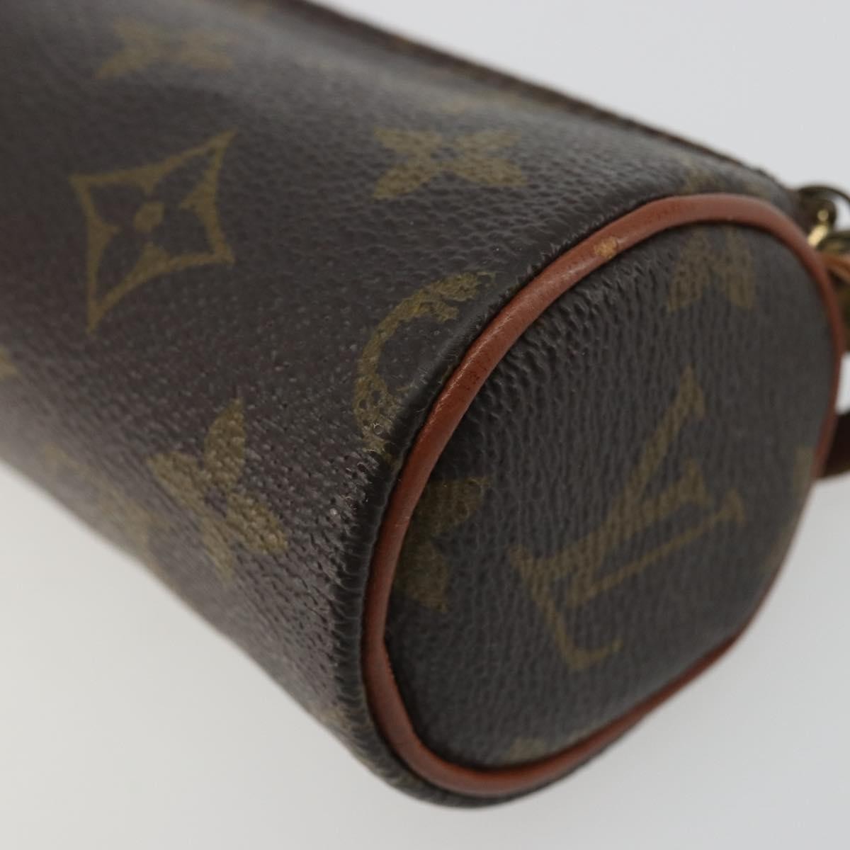 Louis Vuitton Papillon Pochette Monogram Canvas Brown Canvas Clutche & Pouche Bag (Pre-Owned)