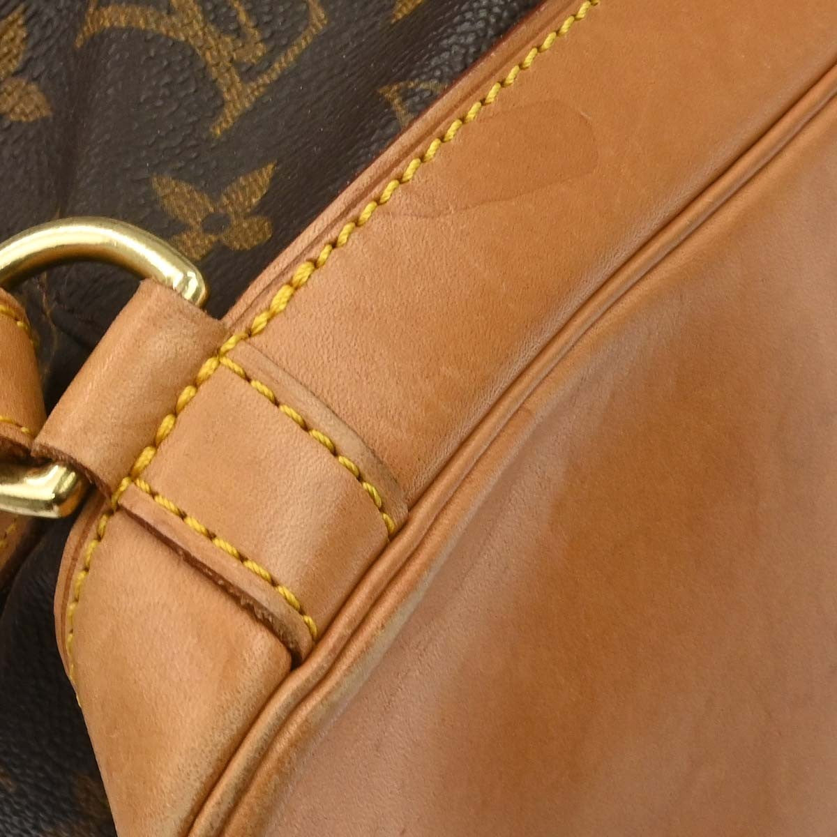 Louis Vuitton Vintage Montsouris Backpack Monogram Canvas Brown Canvas Backpack Bag (Pre-Owned)