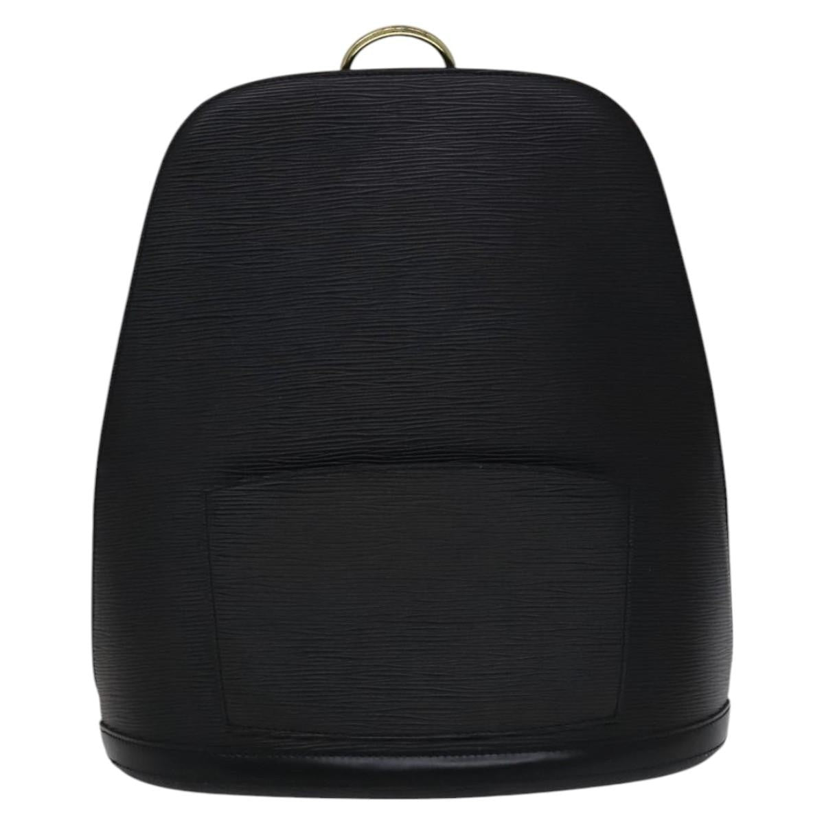 Louis Vuitton Gobelins Backpack Epi Leather Black Leather Backpack Bag (Pre-Owned)