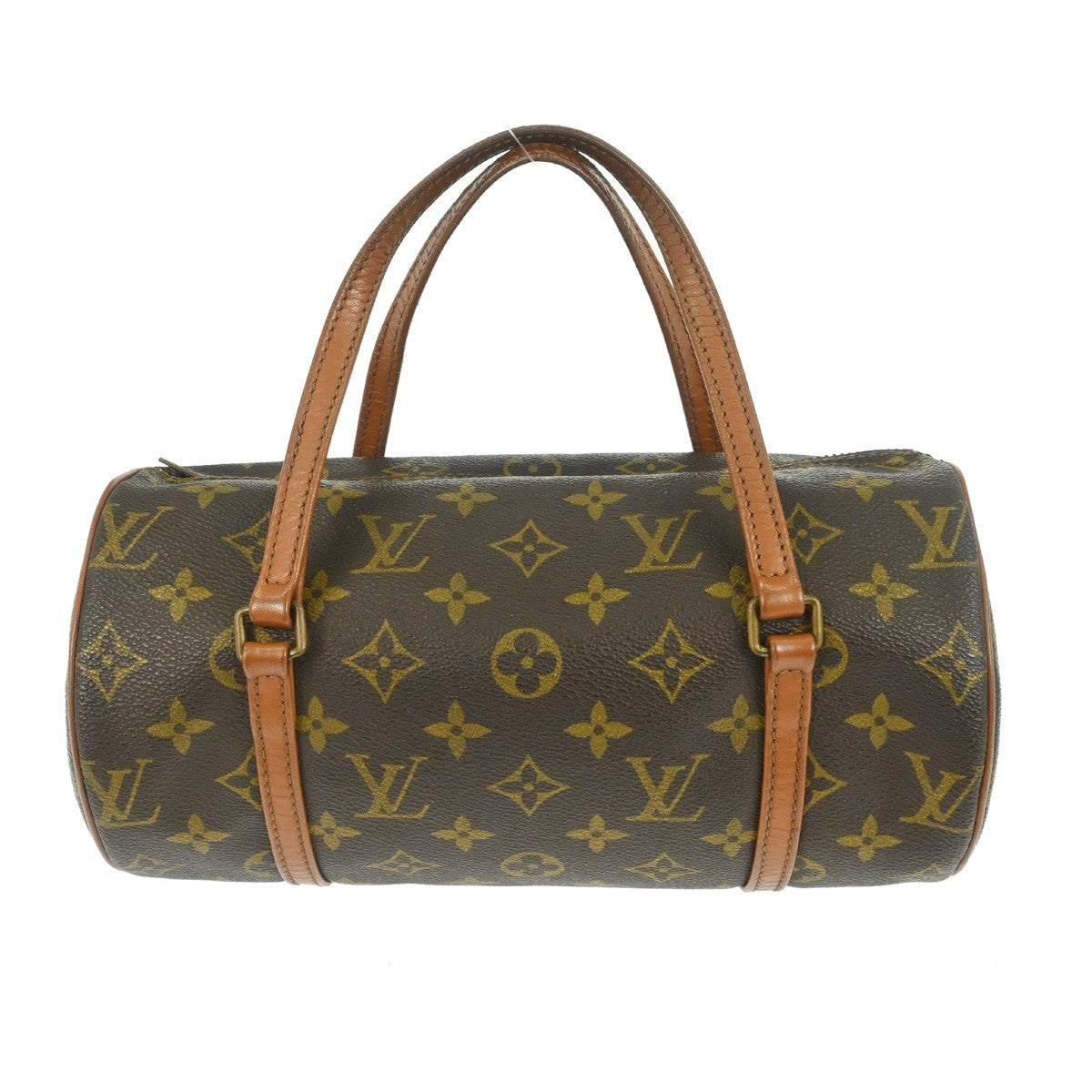 Louis Vuitton Papillon Handbag Monogram Canvas Brown Canvas Handbag (Pre-Owned)