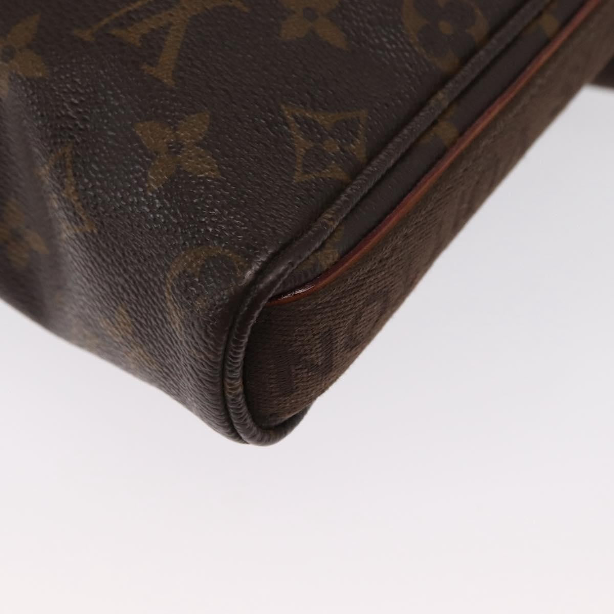 Louis Vuitton Trotteur Beaubourg Handbag Monogram Canvas Brown Canvas Shoulder Bag Bag (Pre-Owned)
