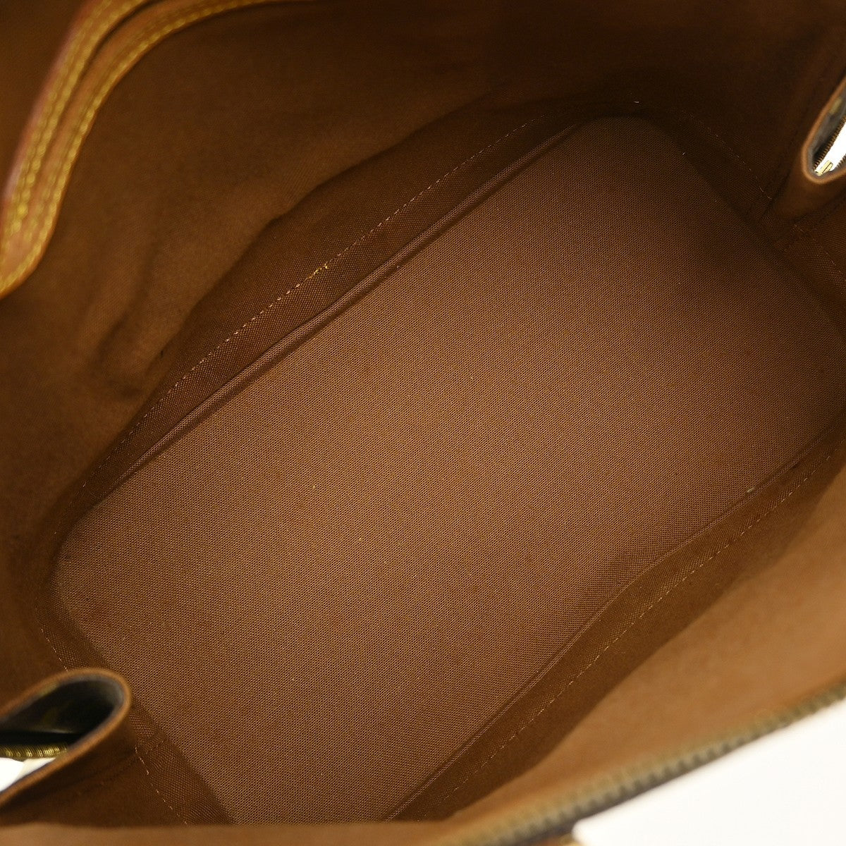 Louis Vuitton Alma Handbag Monogram Canvas Brown Canvas Handbag (Pre-Owned)