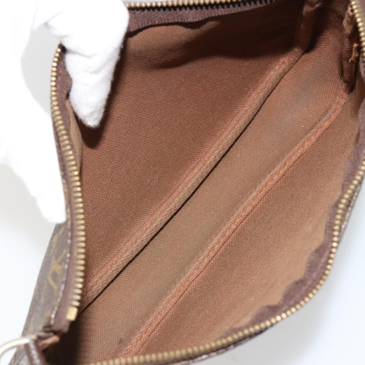 Louis Vuitton Pochette Accessoires Nm Monogram Canvas Brown Canvas Clutche & Pouche Bag (Pre-Owned)