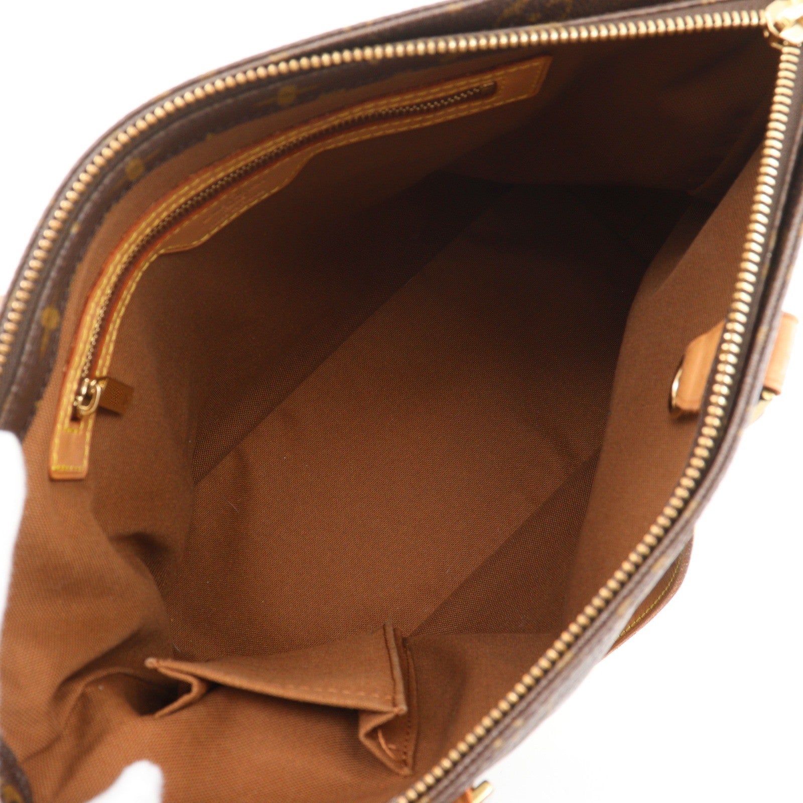 Louis Vuitton Cabas Piano Monogram Canvas Brown Canvas Tote Bag Bag (Pre-Owned)