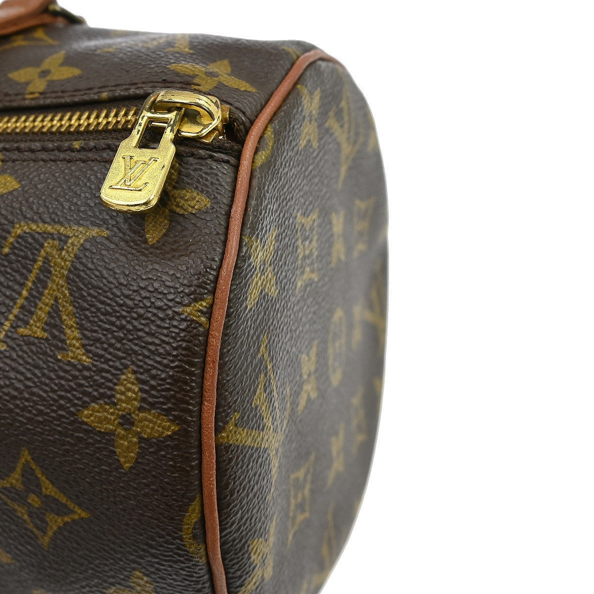 Louis Vuitton Papillon Handbag Monogram Canvas Brown Canvas Handbag (Pre-Owned)
