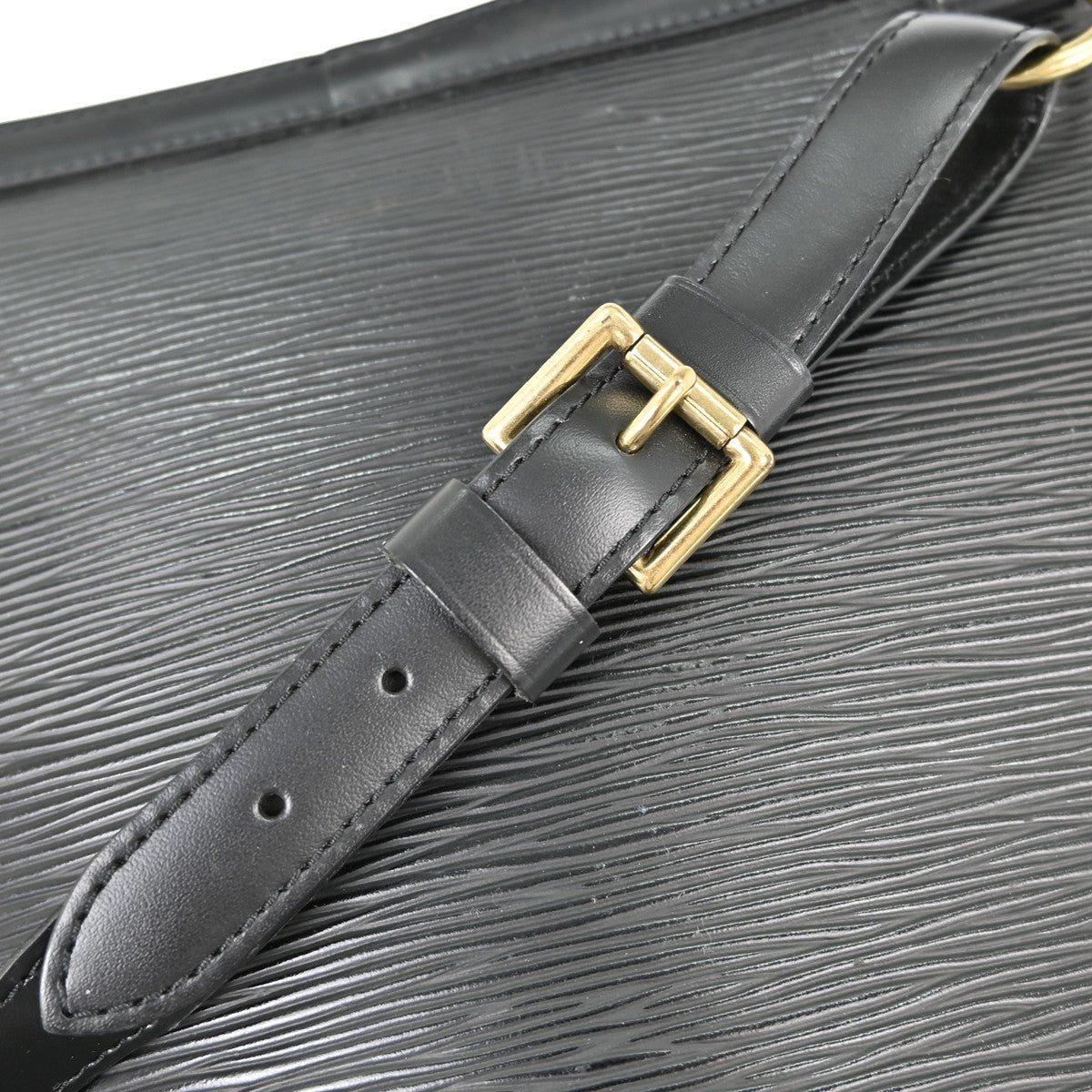 Louis Vuitton Gobelins Backpack Epi Leather Black Leather Backpack Bag (Pre-Owned)