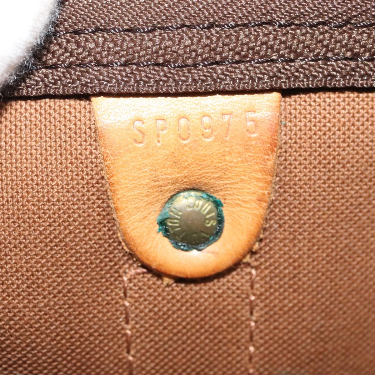 Louis Vuitton Keepall Bag Monogram Canvas Brown Canvas Travel Bag Bag (Pre-Owned)