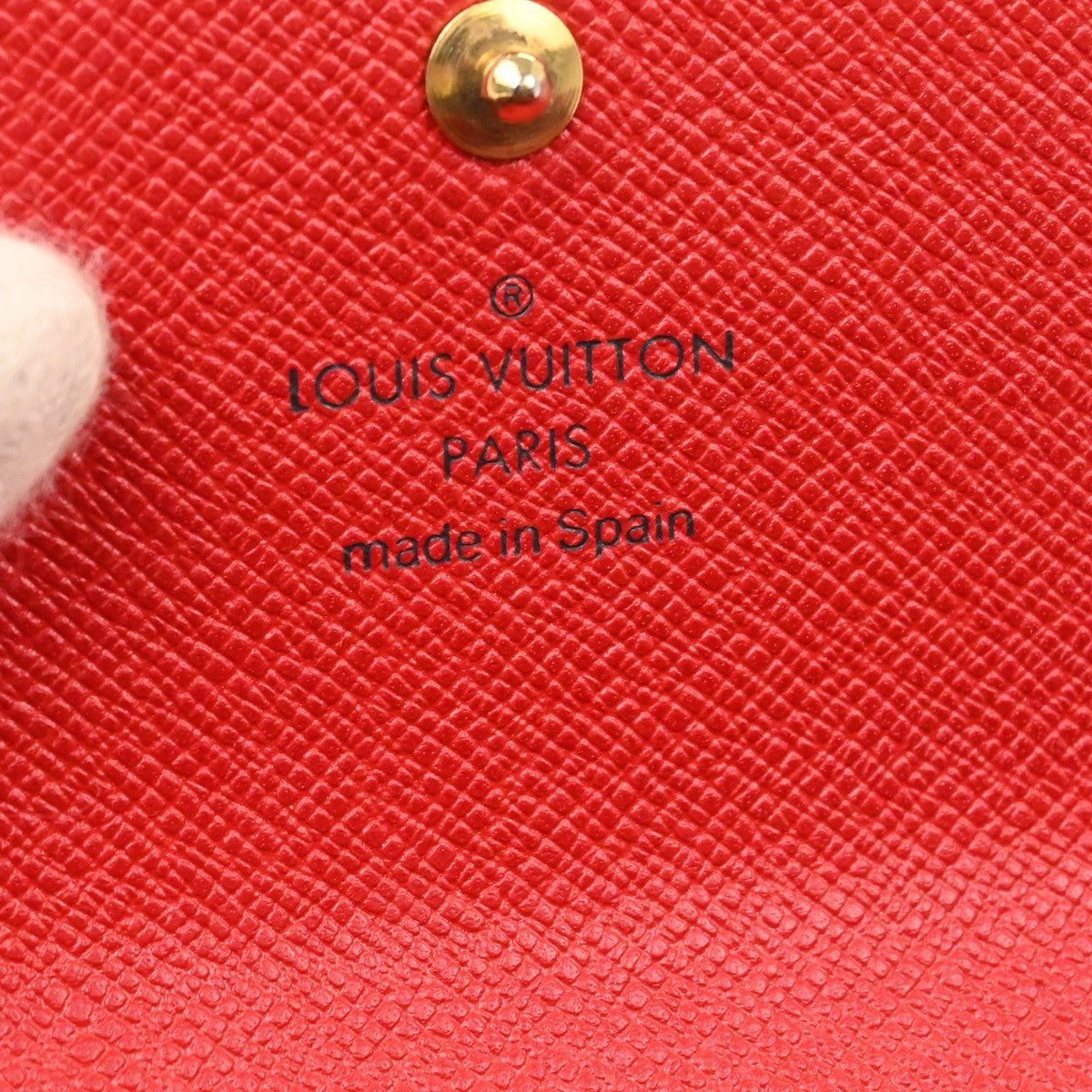 Louis Vuitton Wallet Epi Epi Leather Red Leather Wallets Accessory (Pre-Owned)