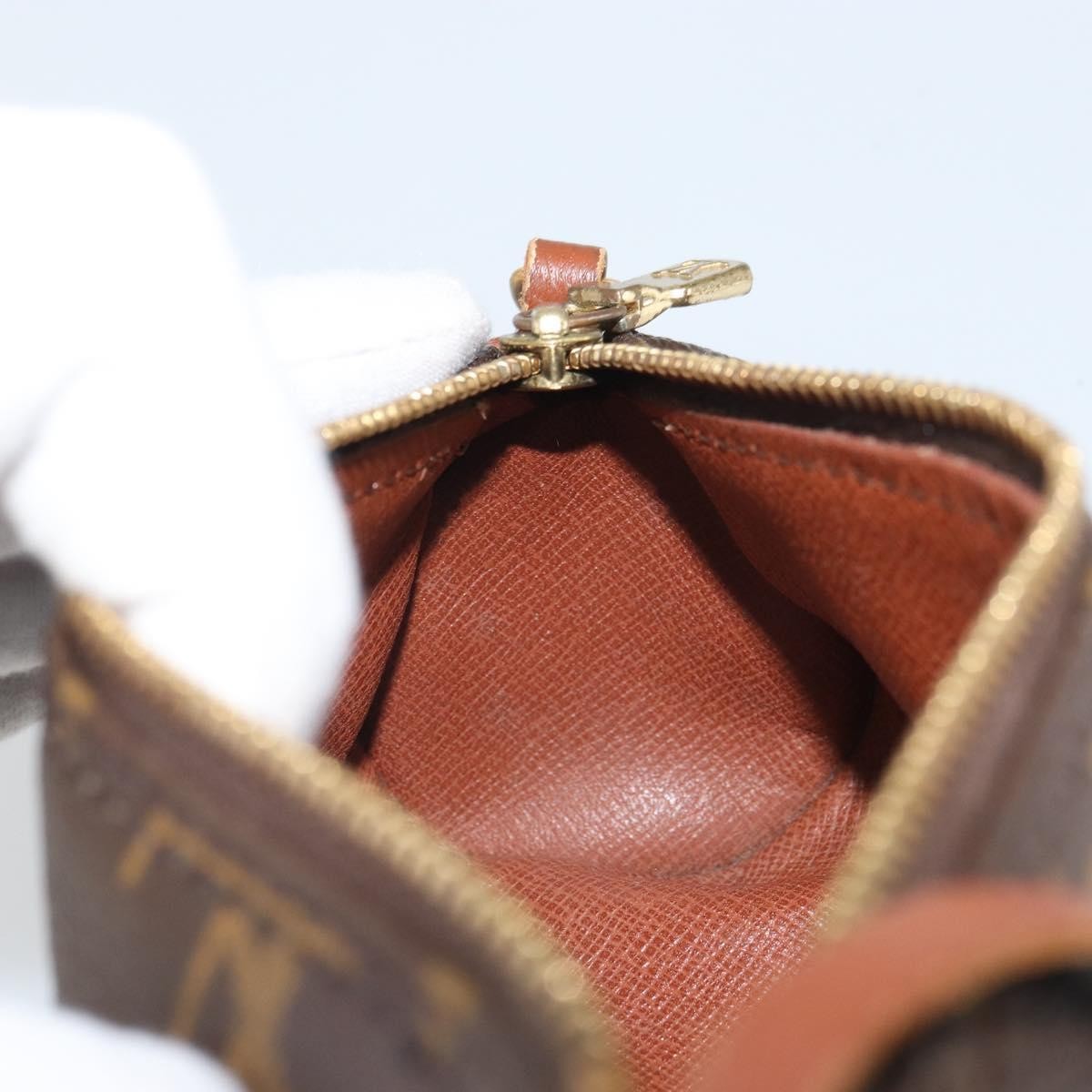 Louis Vuitton Papillon Pochette Monogram Canvas Brown Canvas Clutche & Pouche Bag (Pre-Owned)
