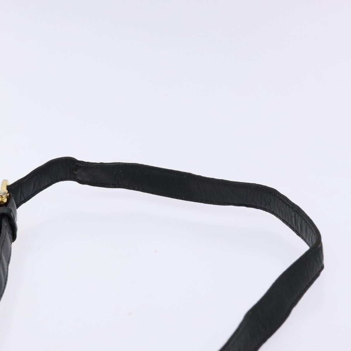 Celine C Sulky Shoulder Bag Canvas And Leather Navy Canvas Shoulder Bag Bag (Pre-Owned)
